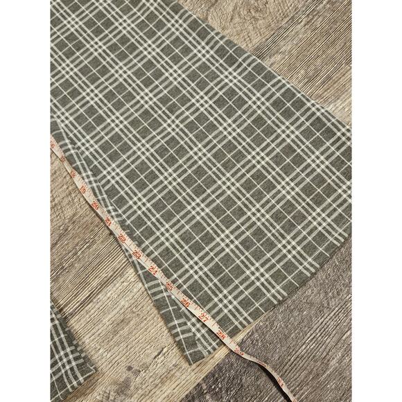 Umgee gray plaid flare pull on pants large y2k preppy - Picture 5 of 8